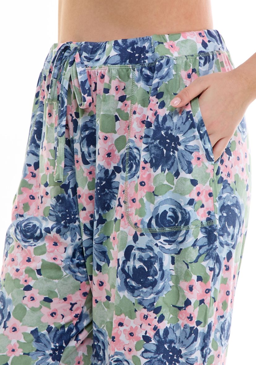 Plus Size Lush Luxe Capri Pajama Pants