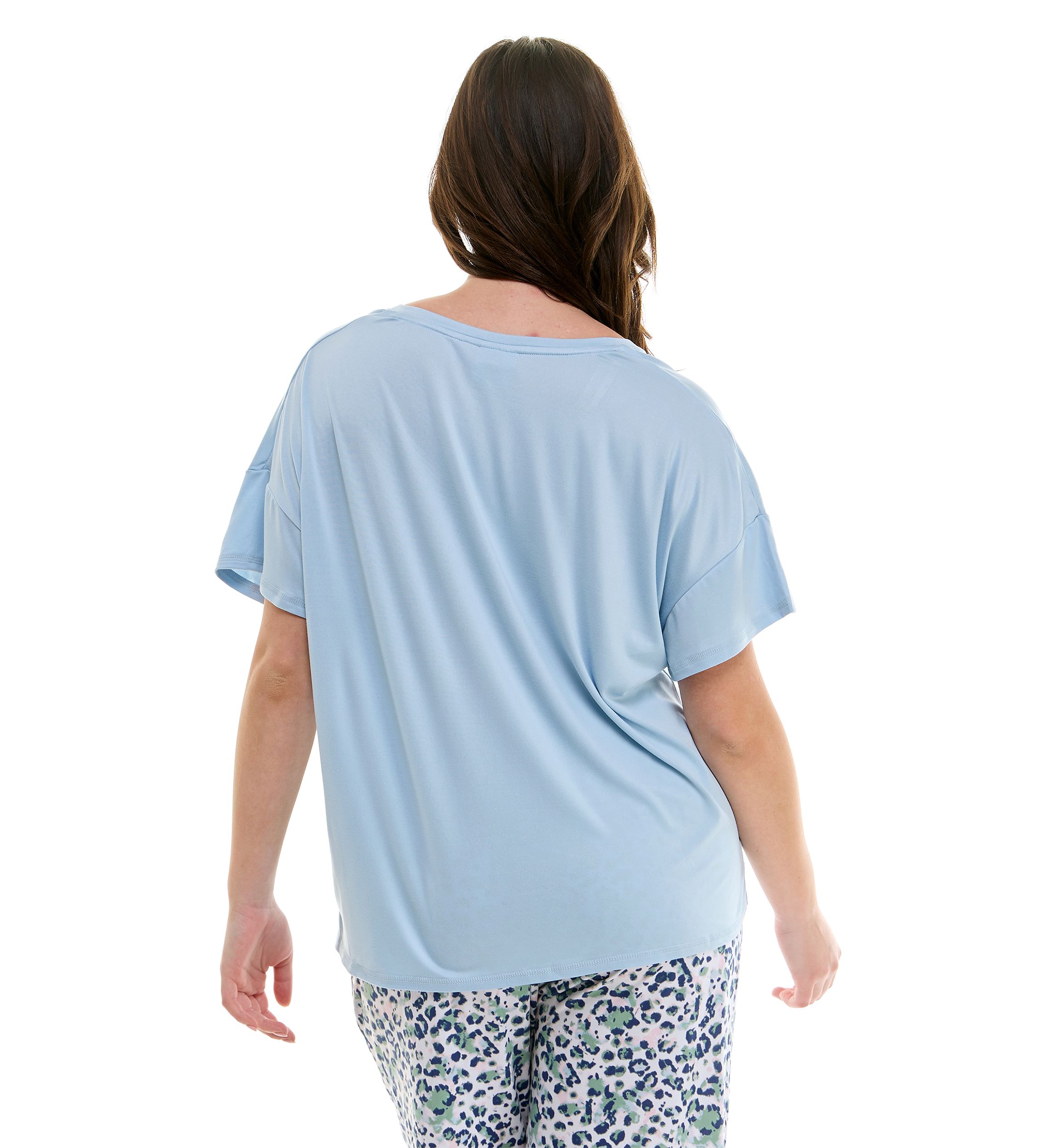 Plus Size Short Sleeve Lush Luxe Sleep T-Shirt