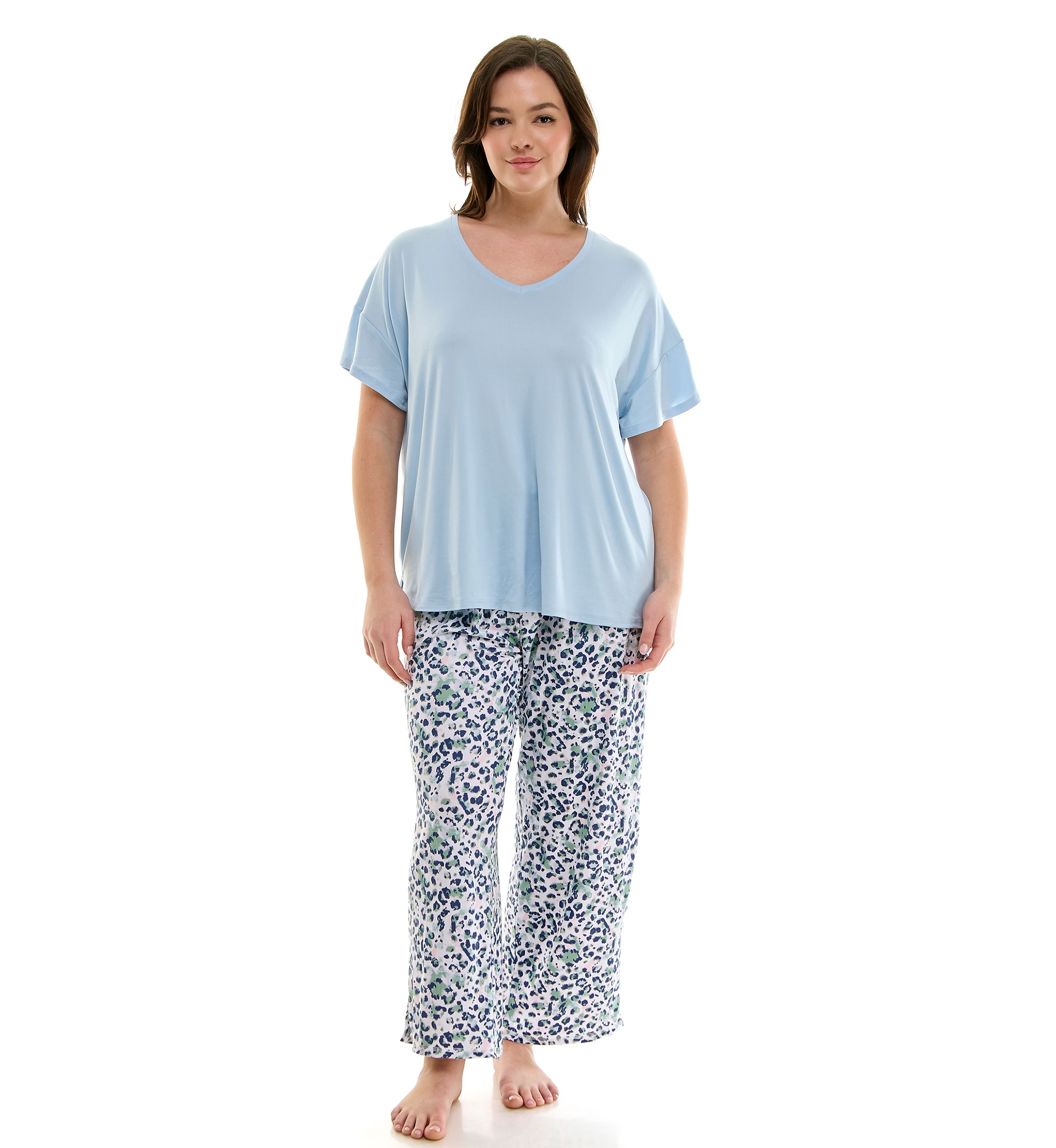 Plus Size Short Sleeve Lush Luxe Sleep T-Shirt