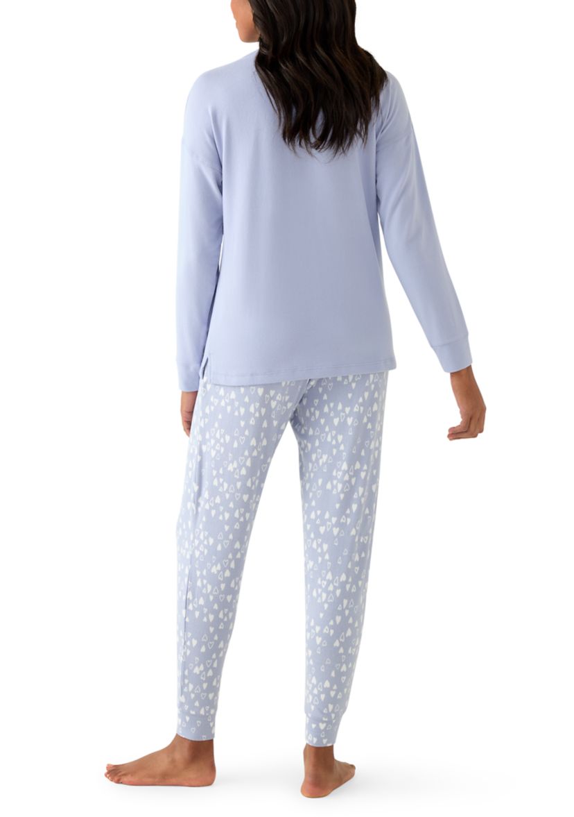 Knit Folded Pajama Set 