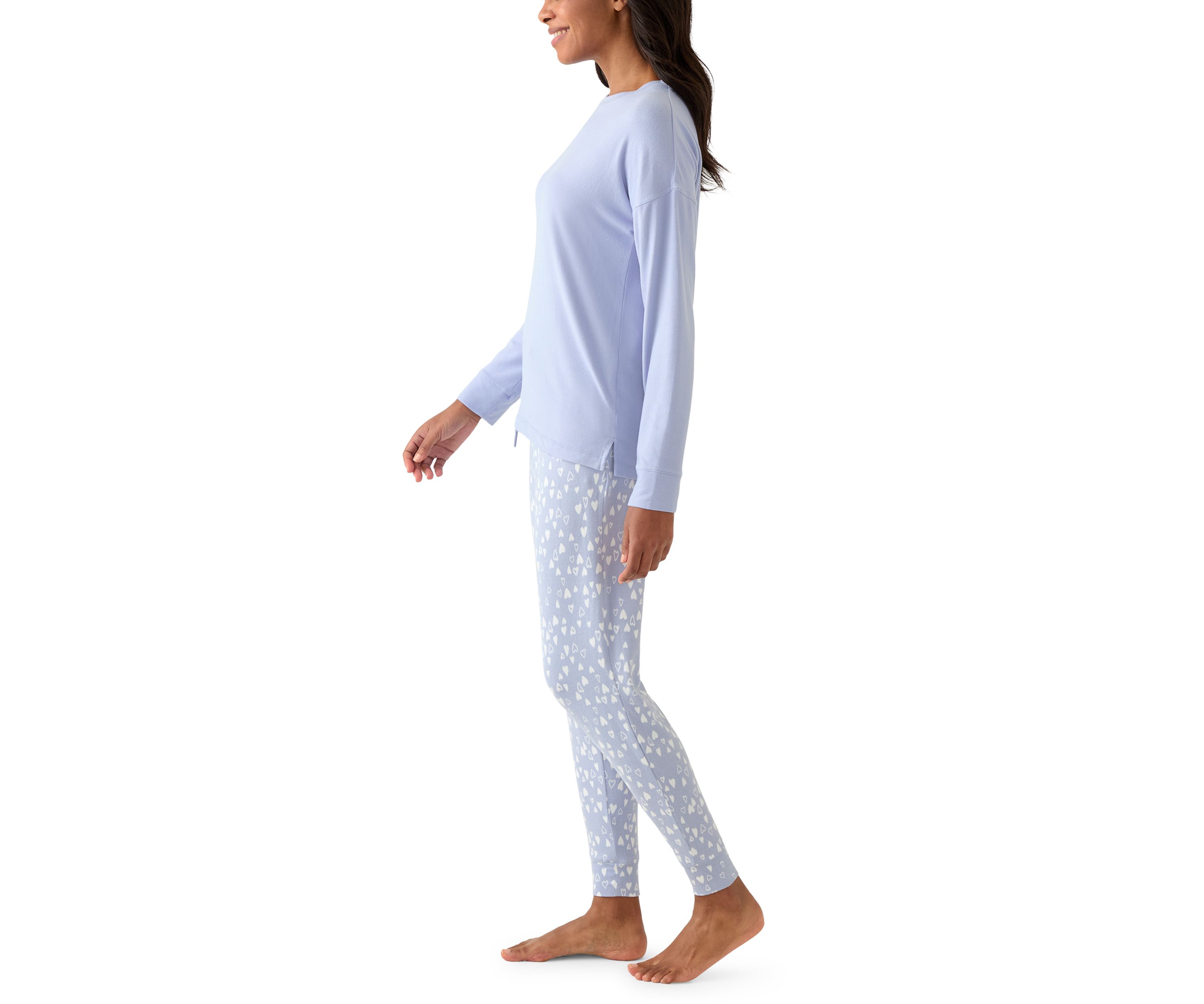 Knit Folded Pajama Set 