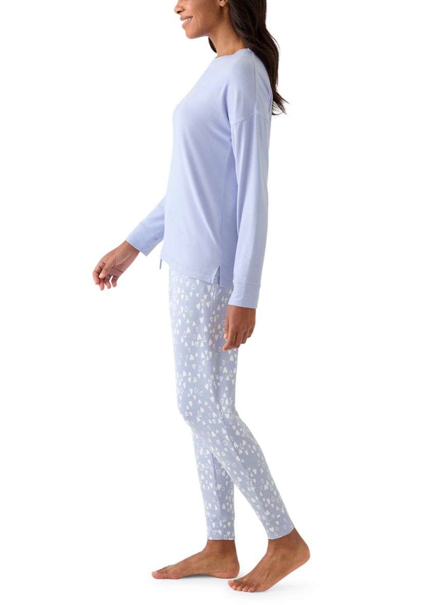 Knit Folded Pajama Set 