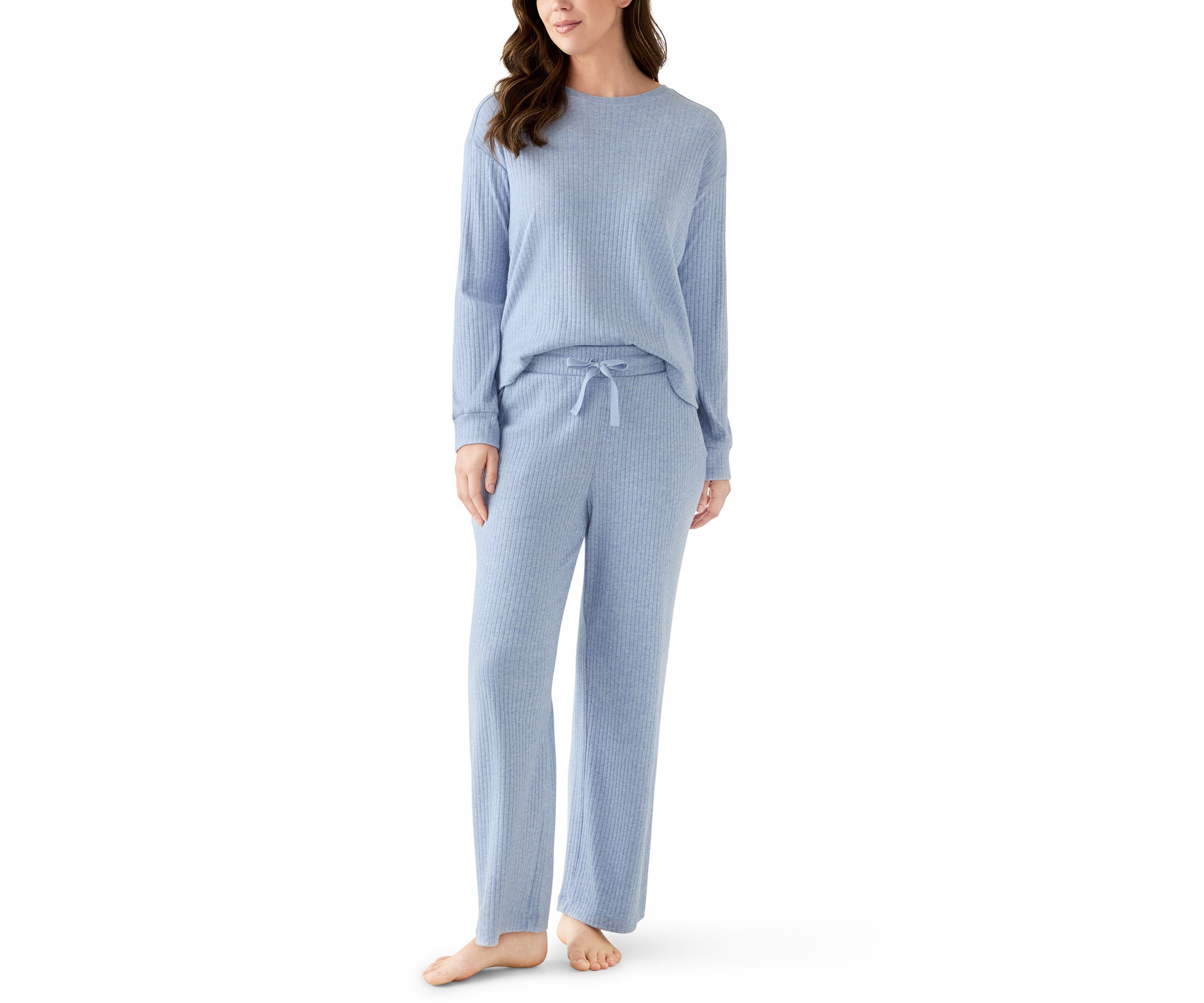 Womens Rib Pajama Set
