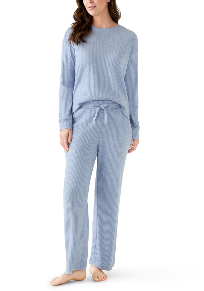 Womens Rib Pajama Set