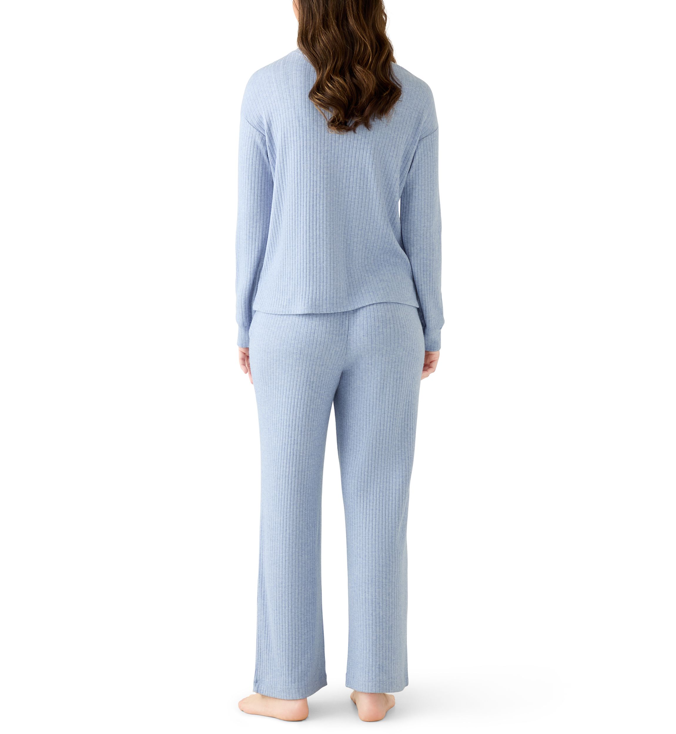 Womens Rib Pajama Set