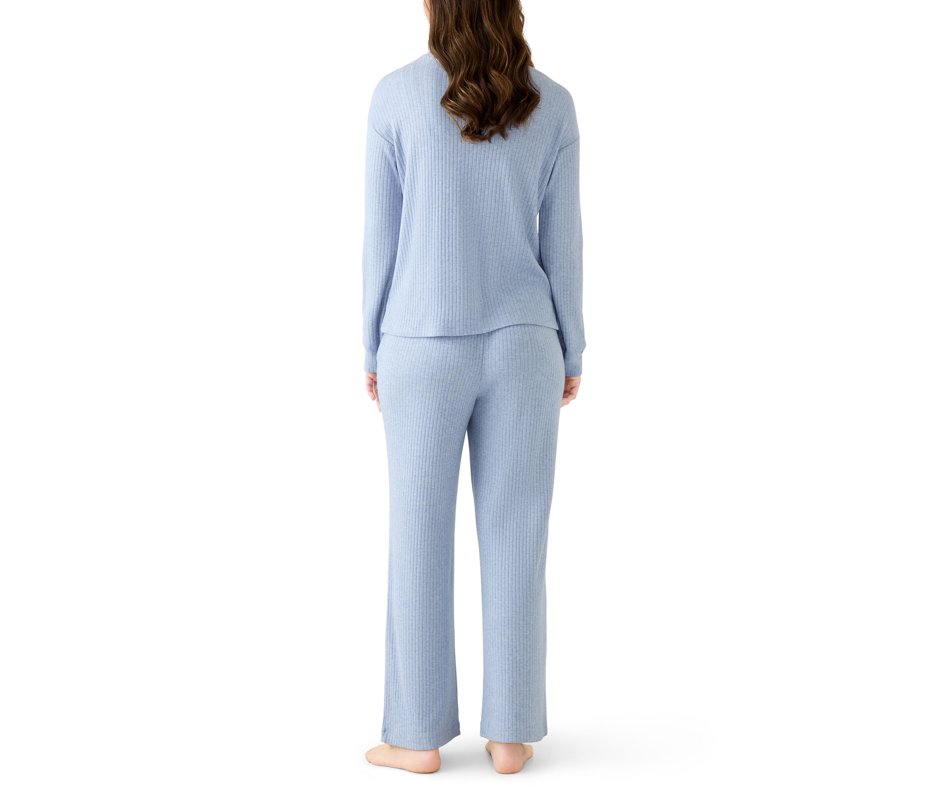 Womens Rib Pajama Set