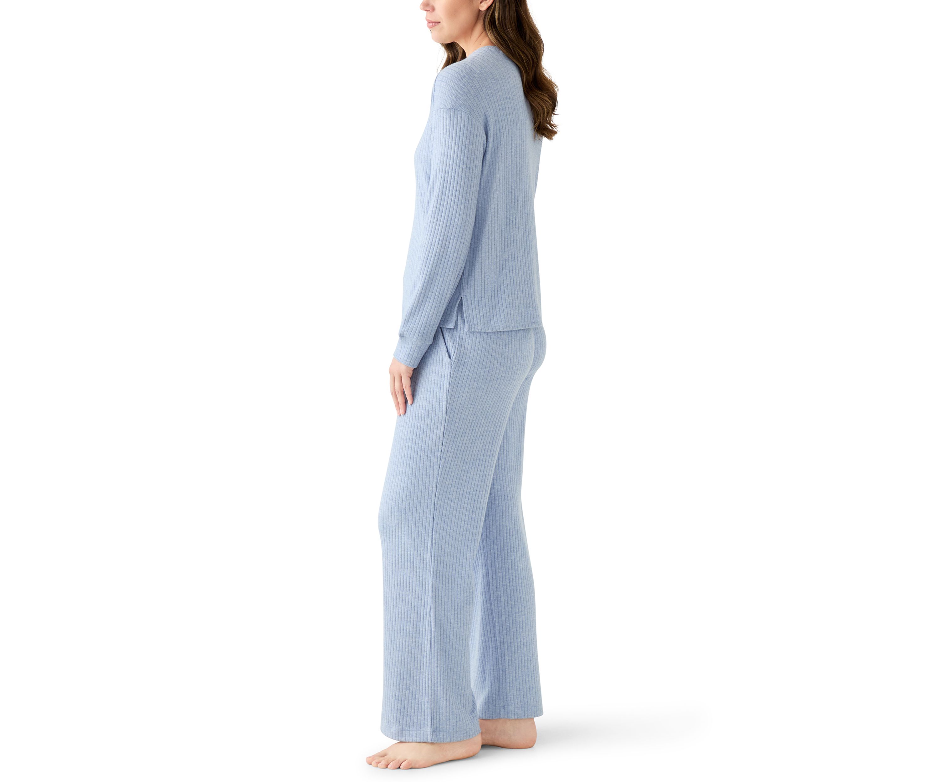 Womens Rib Pajama Set