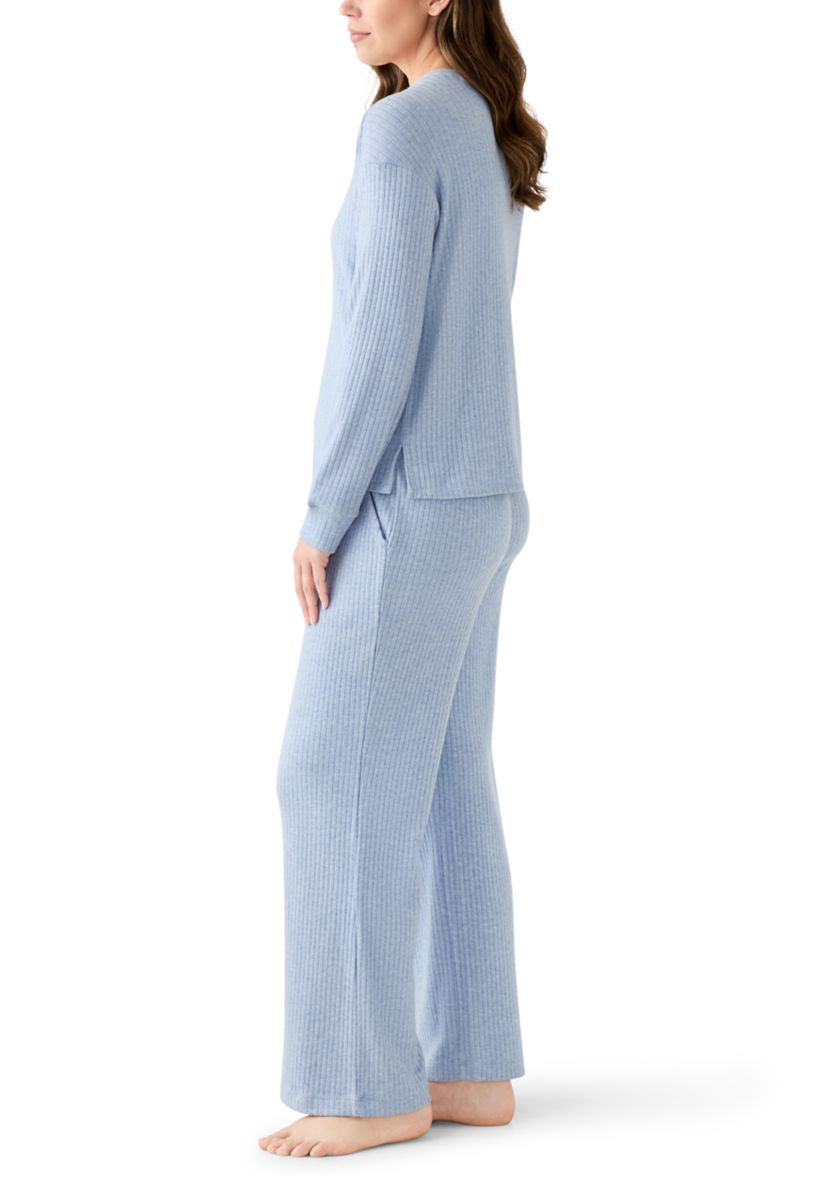 Womens Rib Pajama Set