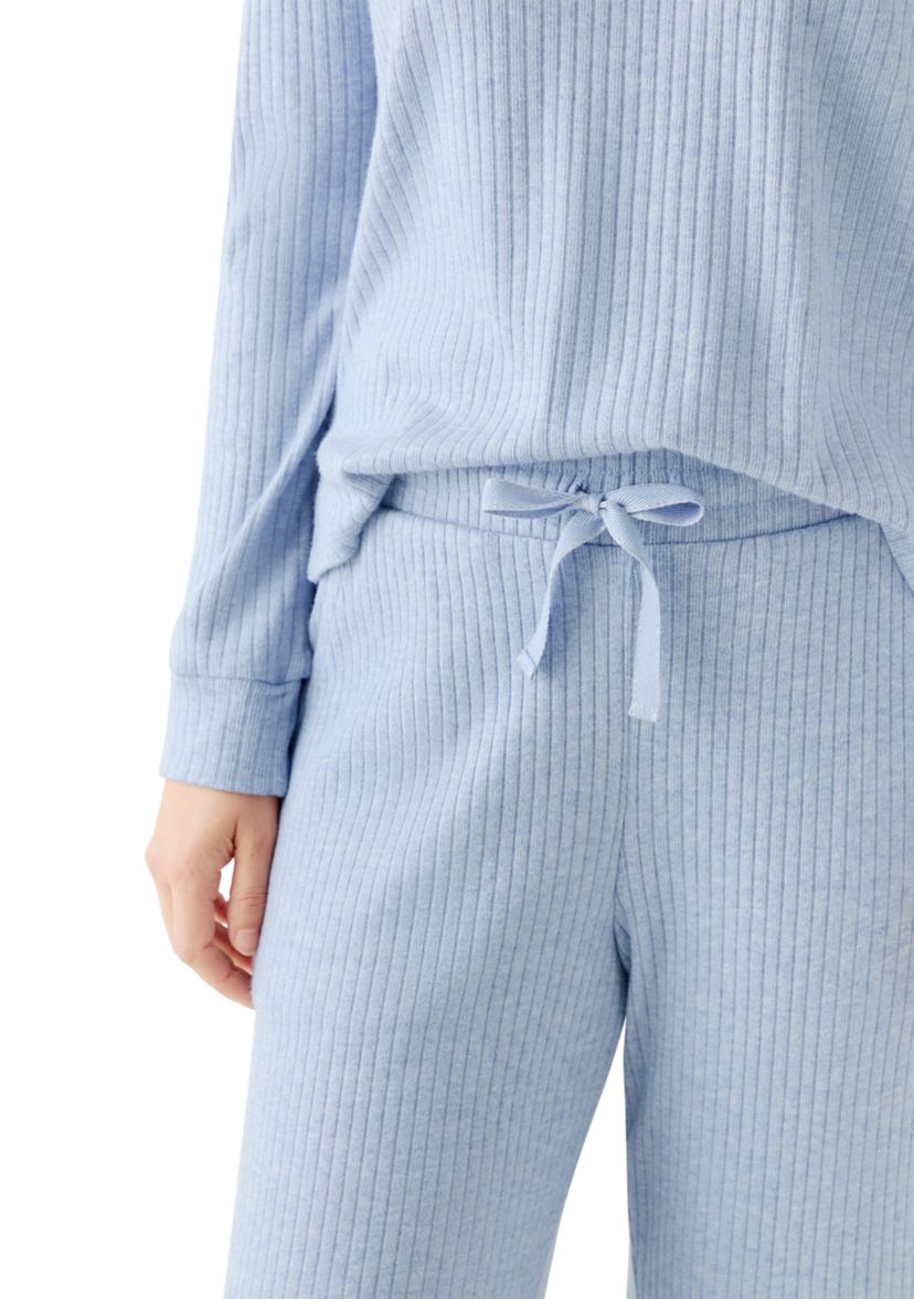 Womens Rib Pajama Set