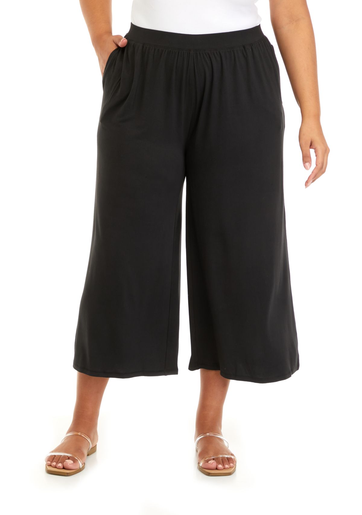 Plus Size Capri Pajama Pants