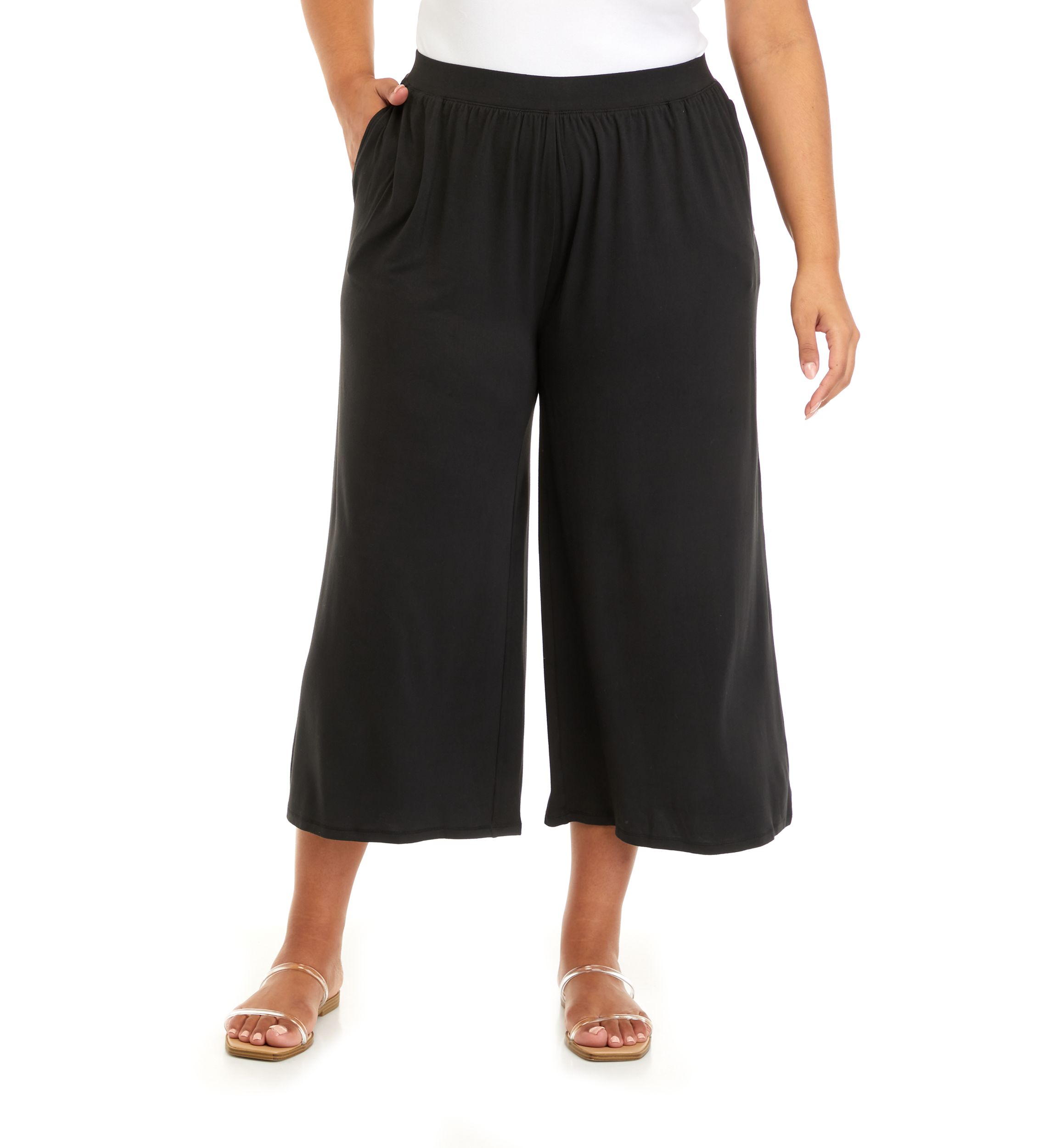 Plus Size Capri Pajama Pants
