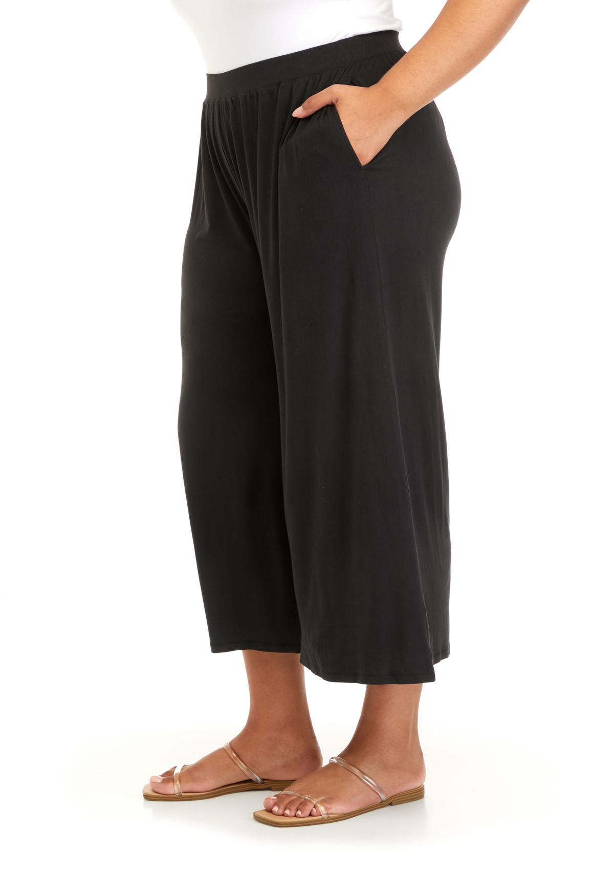 Plus Size Capri Pajama Pants