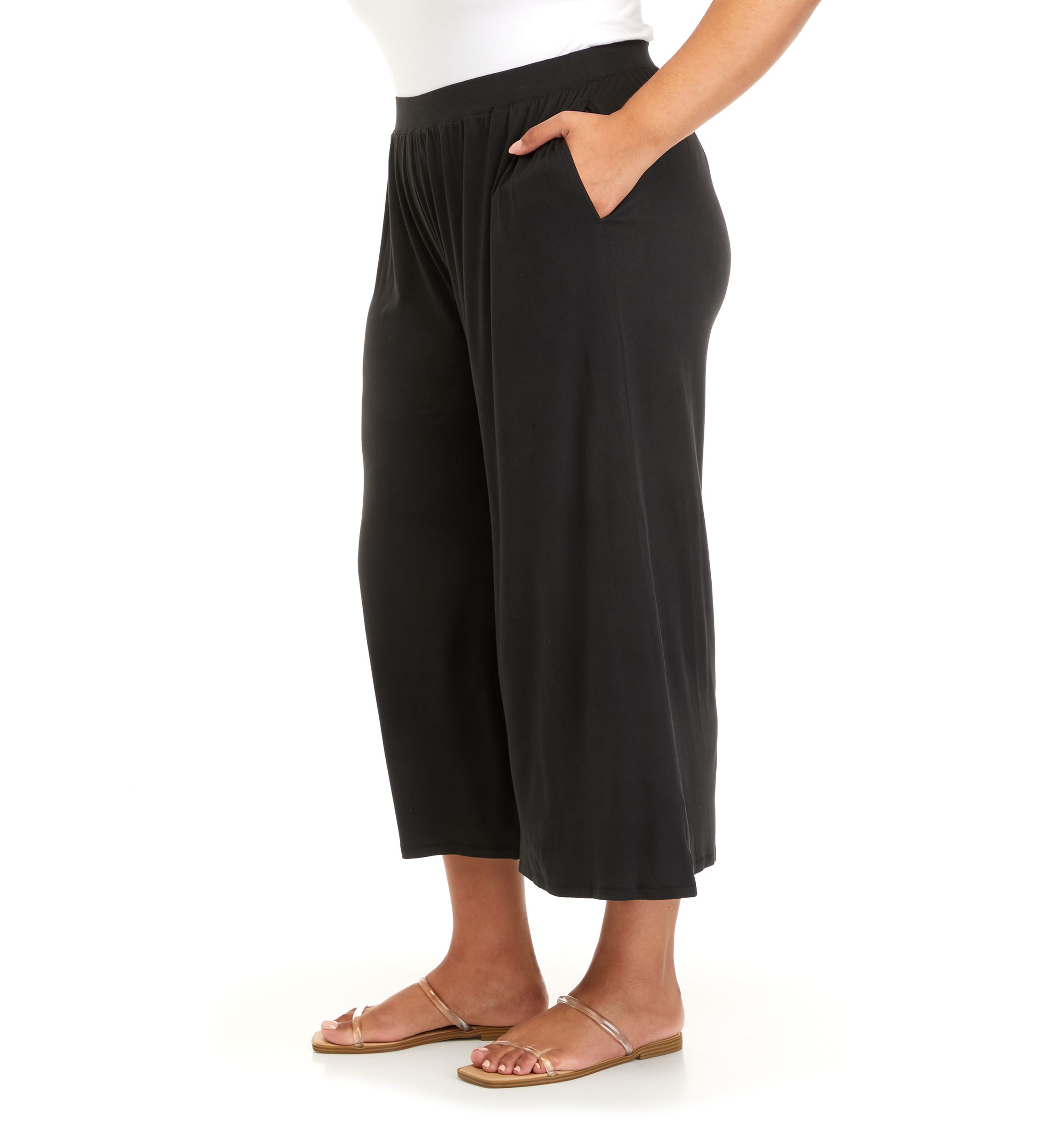 Plus Size Capri Pajama Pants