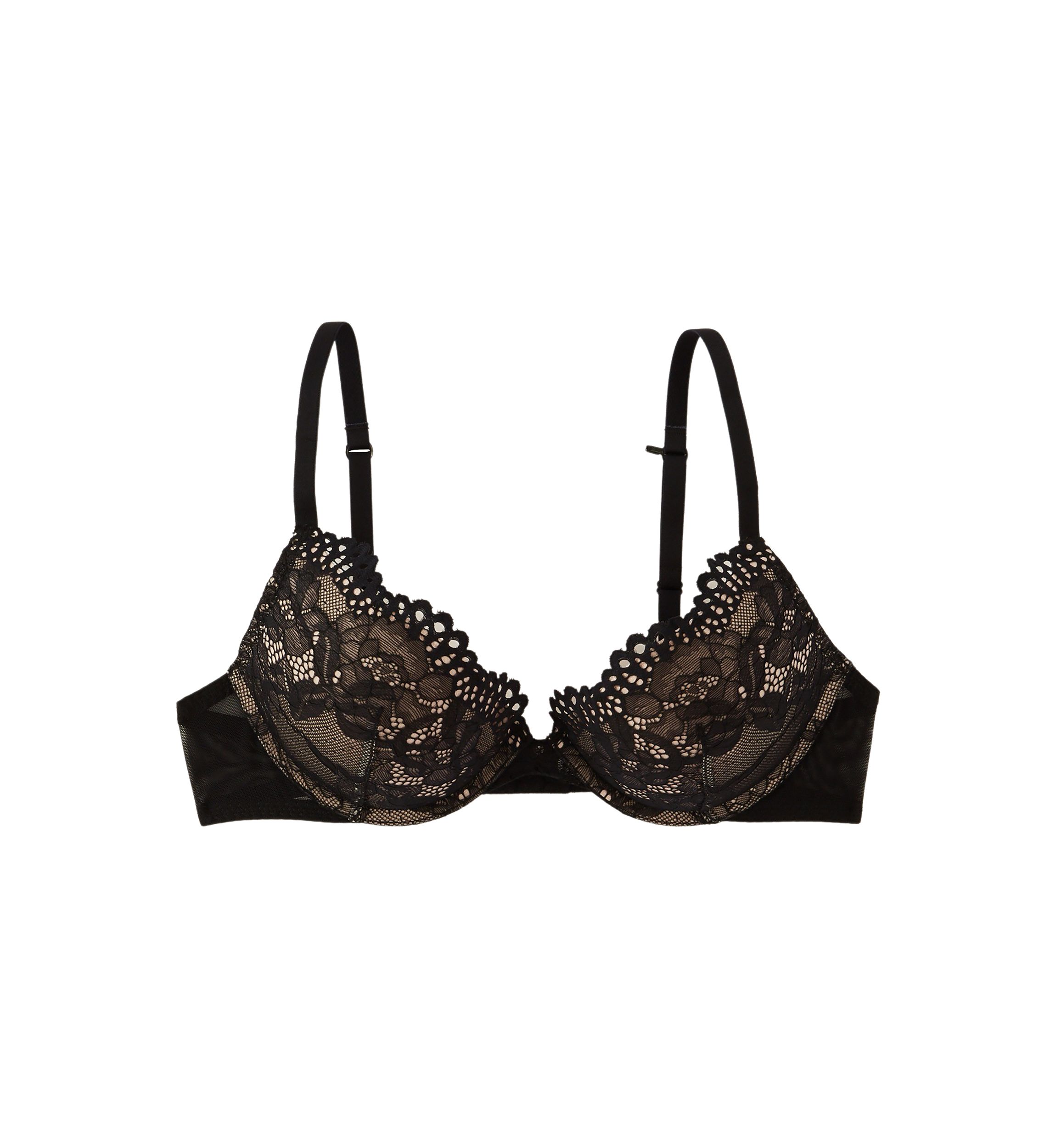 Push Up Plunge Lace Bra 