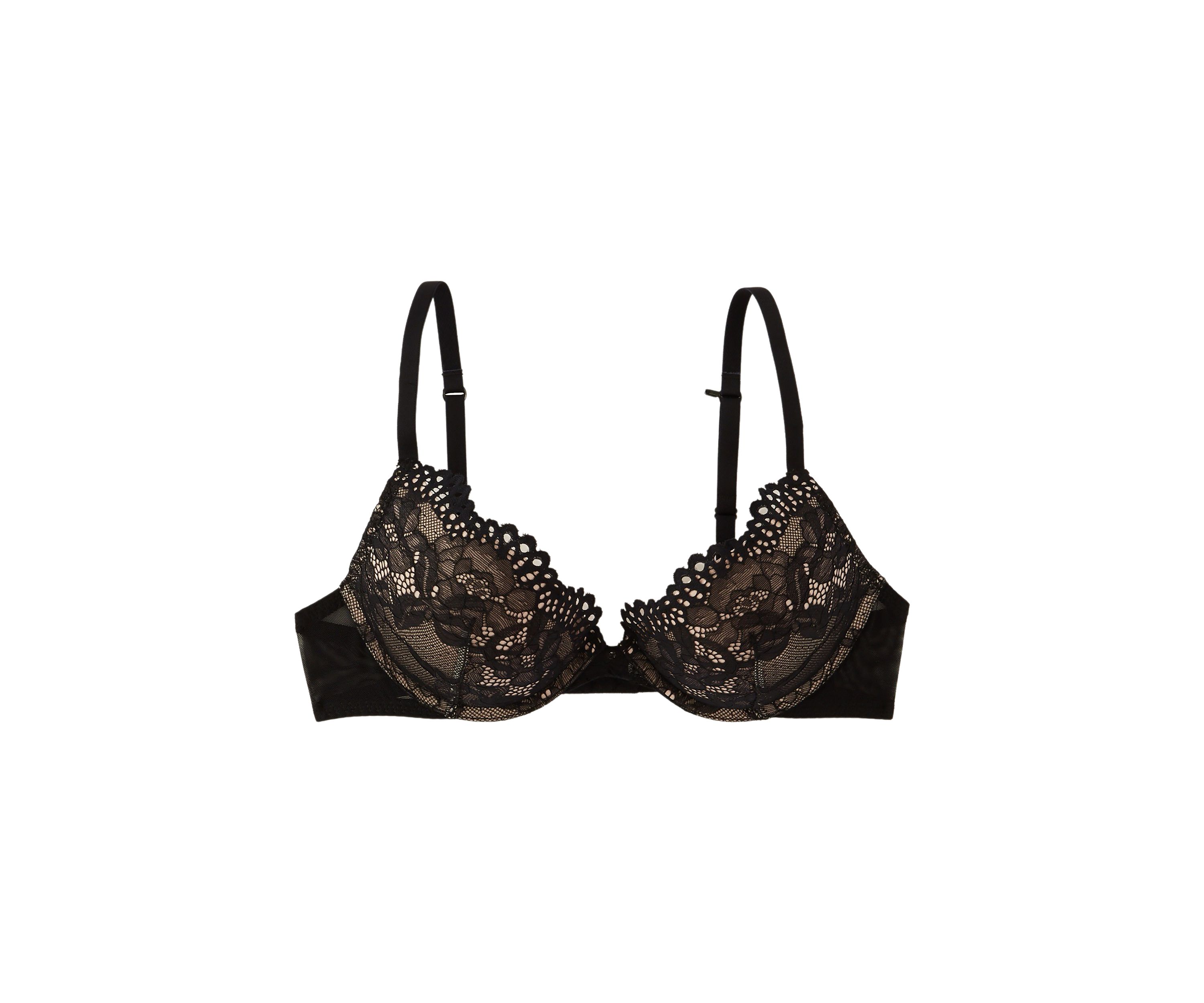 Push Up Plunge Lace Bra 