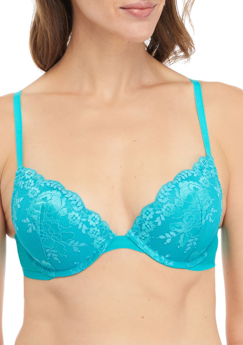 Push Up Plunge Lace Bra 