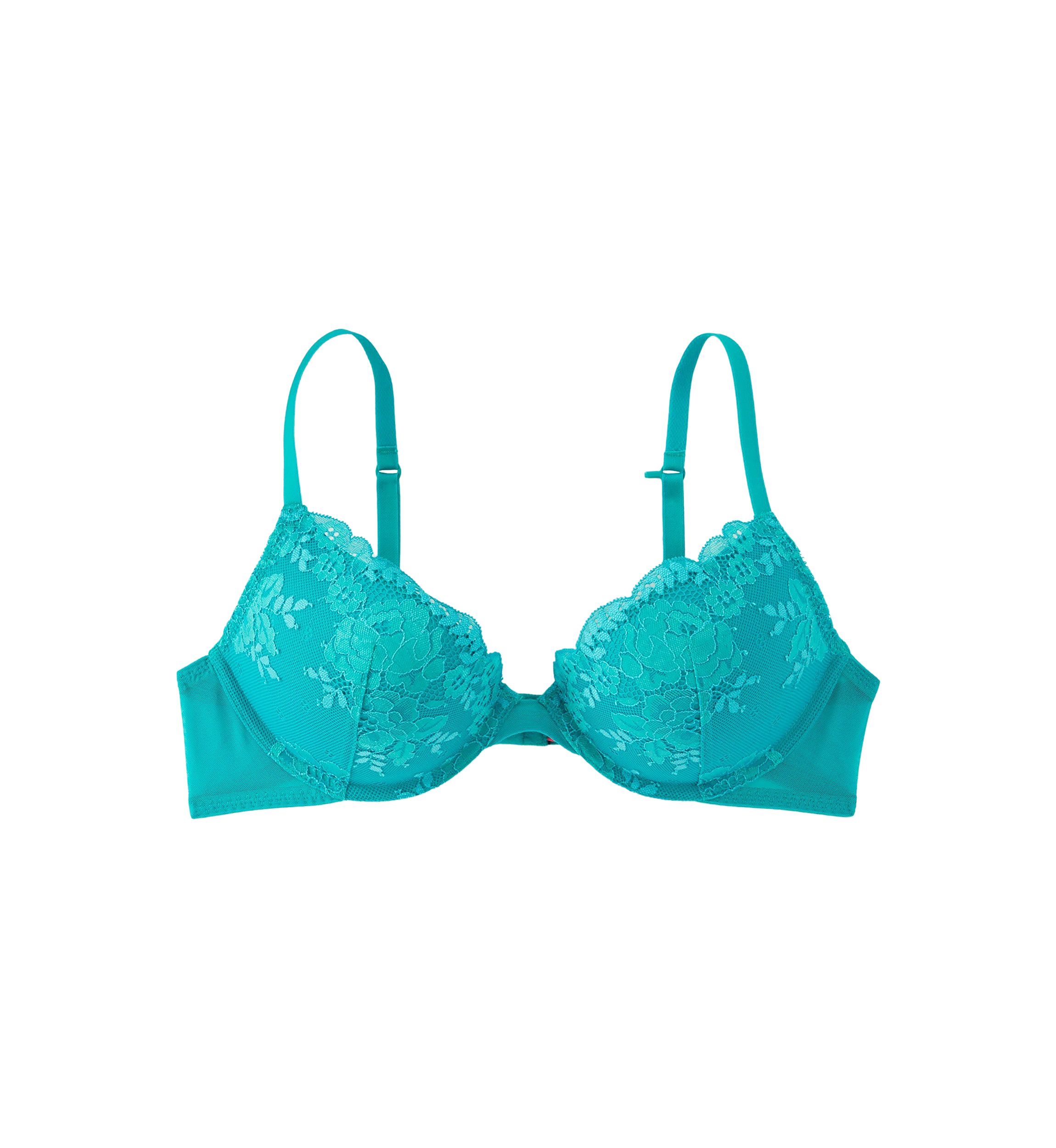 Push Up Plunge Lace Bra 