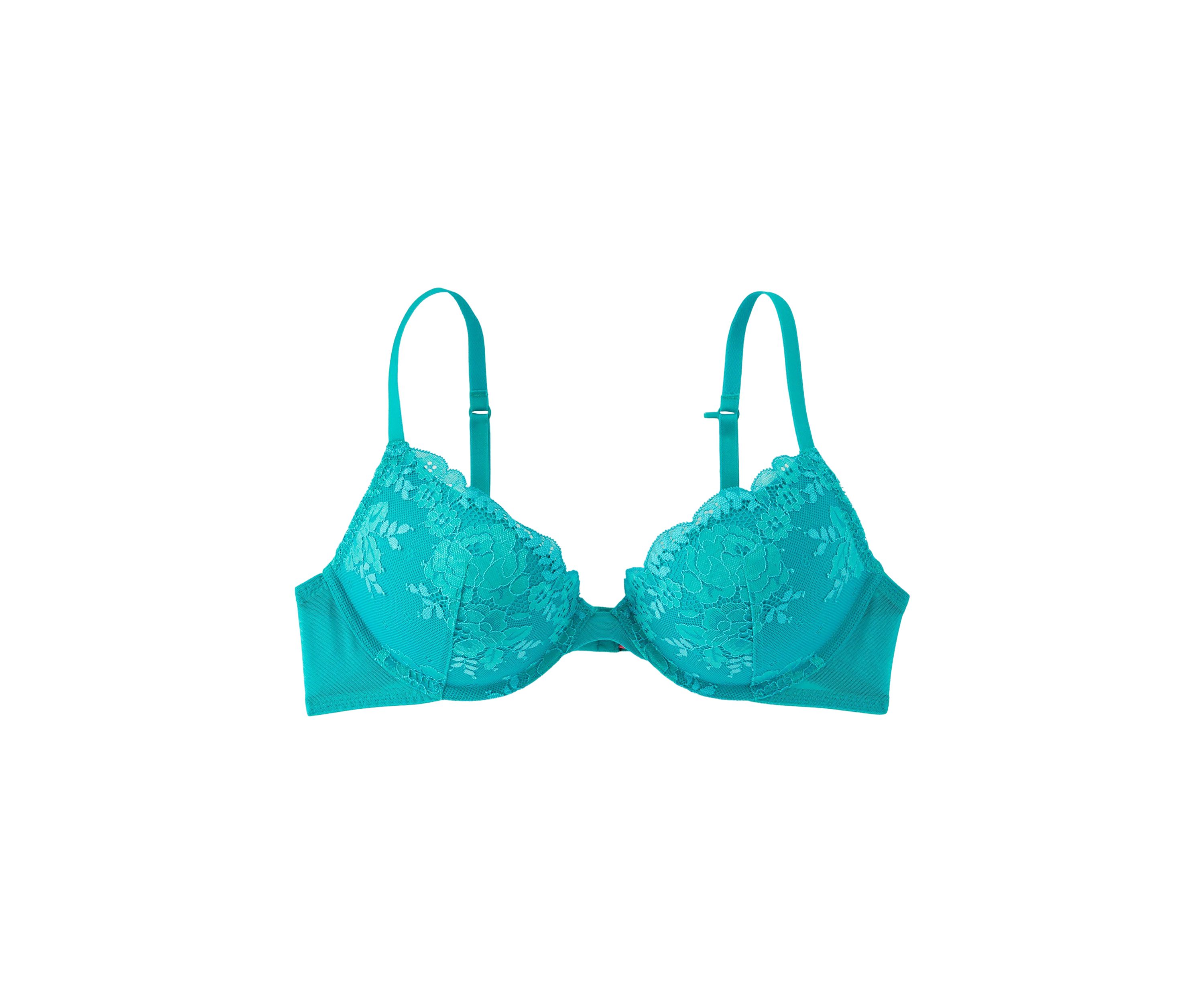 Push Up Plunge Lace Bra 