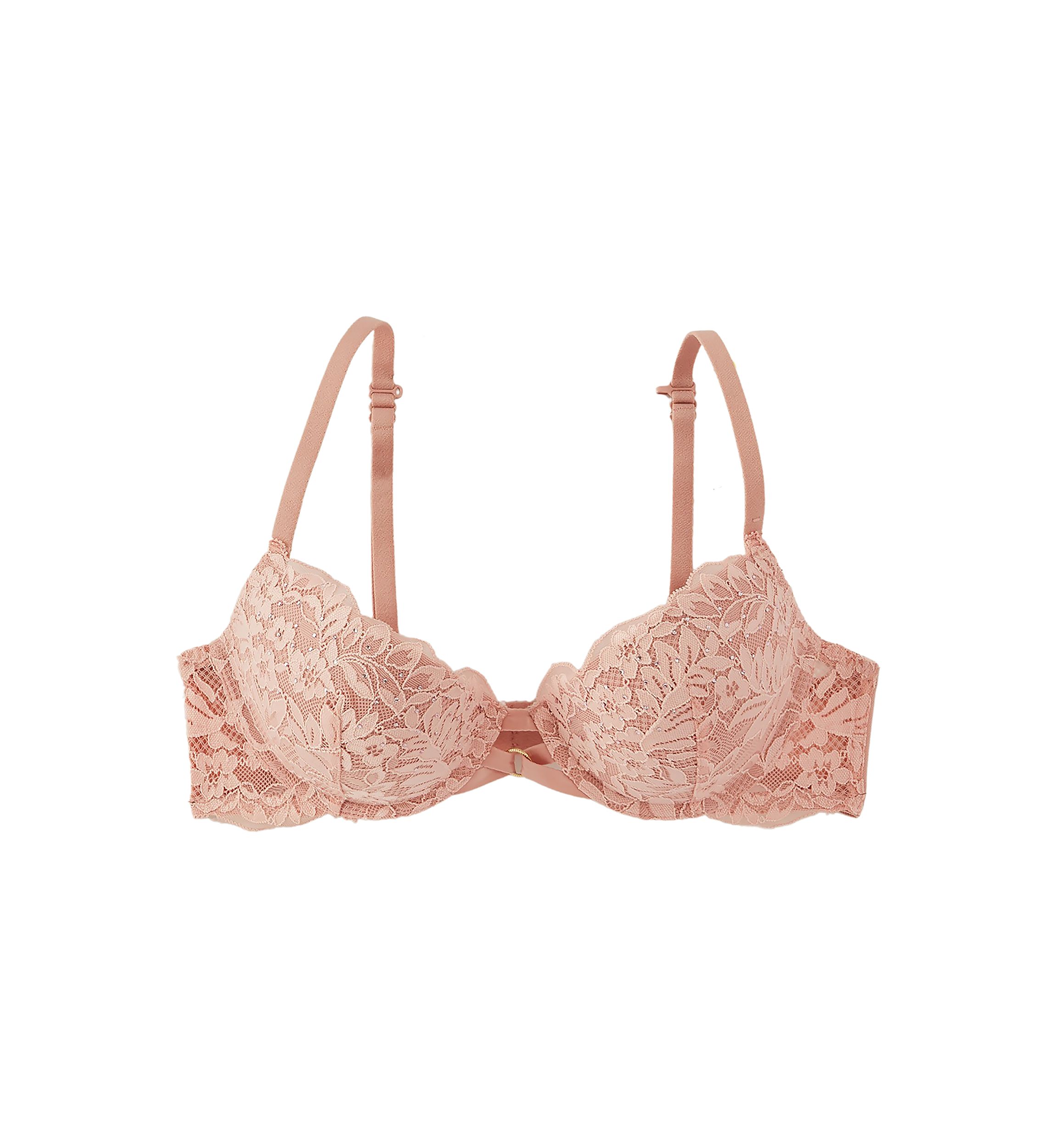 Lightly Lined Rhinestone Bra