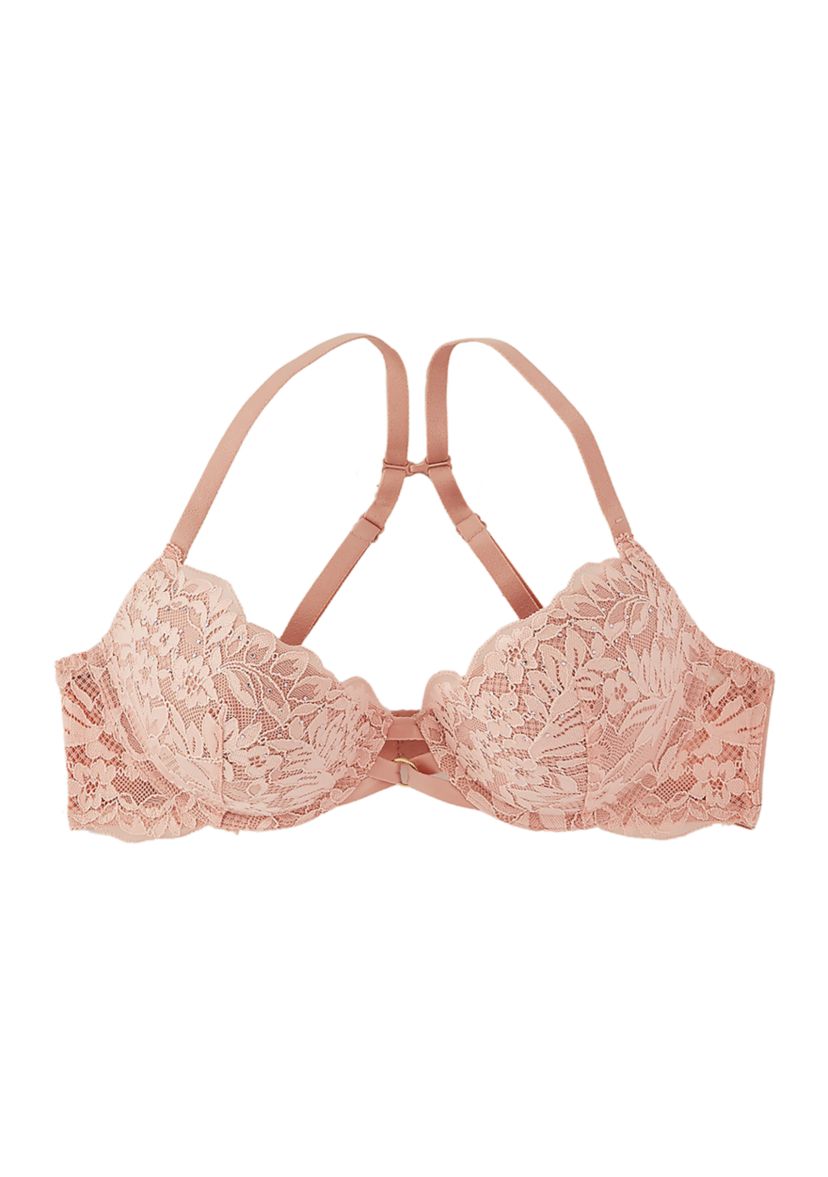 Lightly Lined Rhinestone Bra