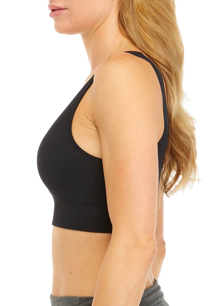 Seamless Ribbed Bralette 