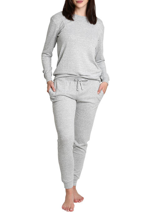 Blis Crew Neck Long Sleeve T-Shirt and Joggers