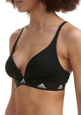 Cotton Logo Padded Bralette