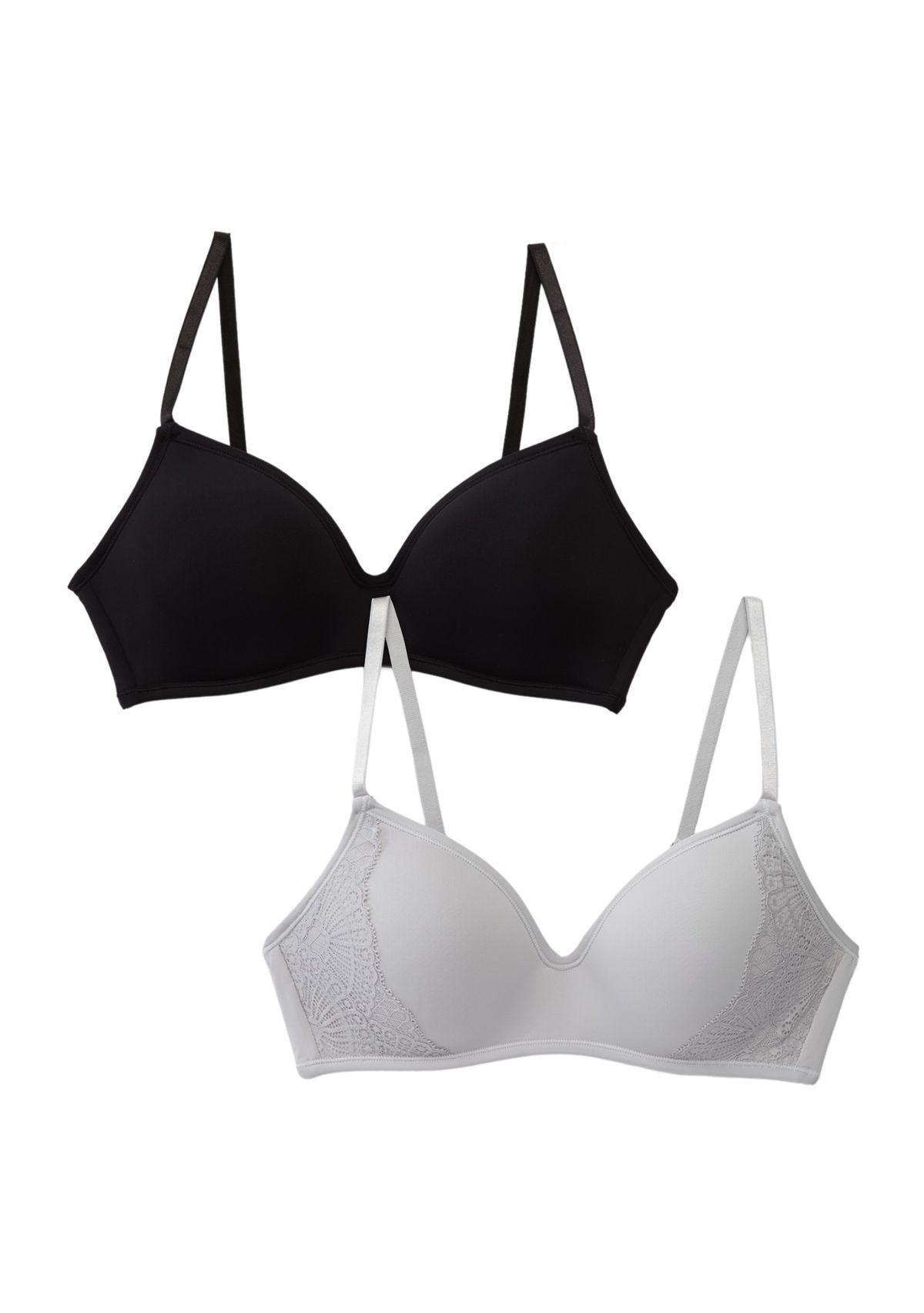 Cushion Comfort Wire Free Contour Bra - 2 Pack