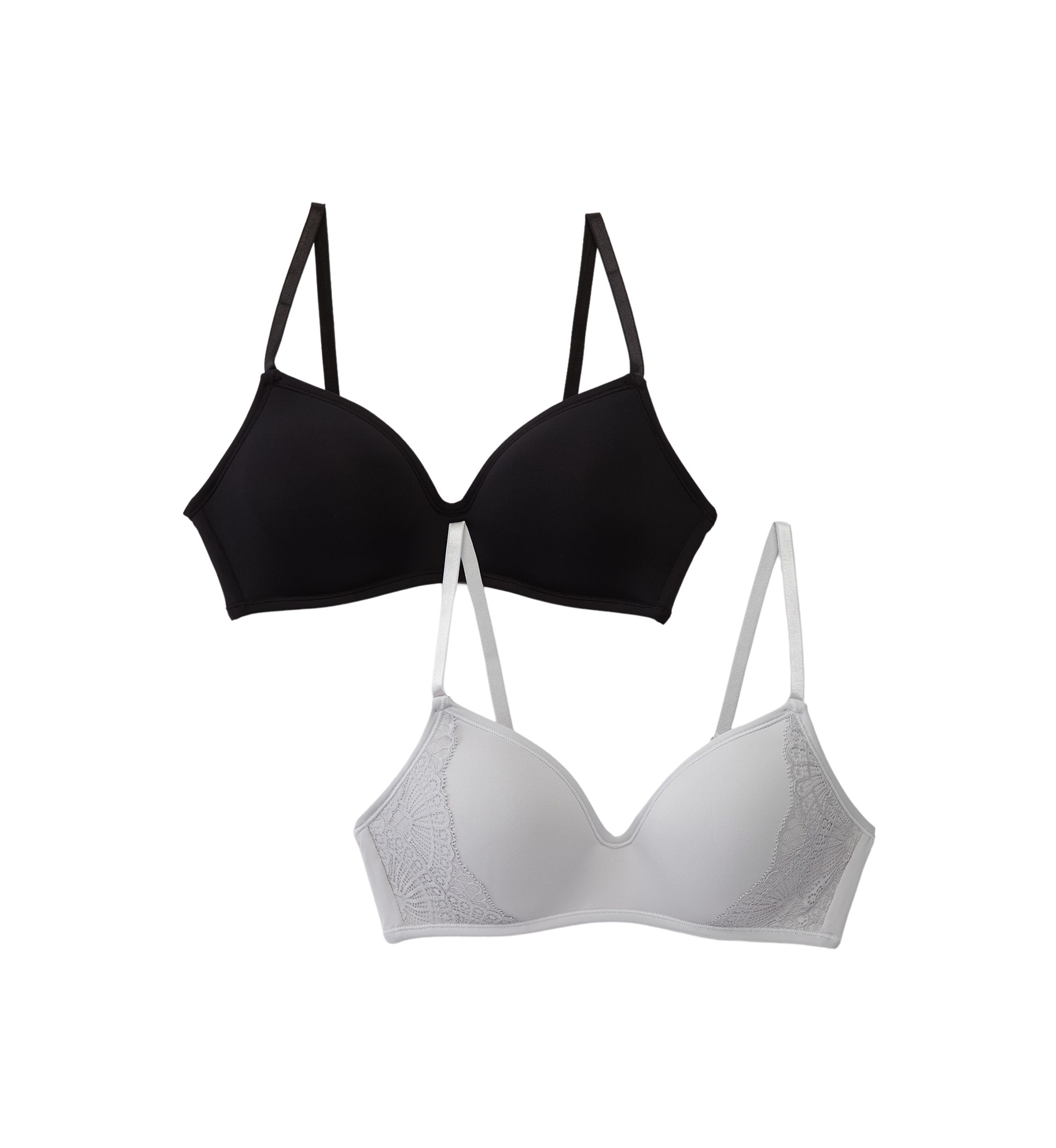 Cushion Comfort Wire Free Contour Bra - 2 Pack