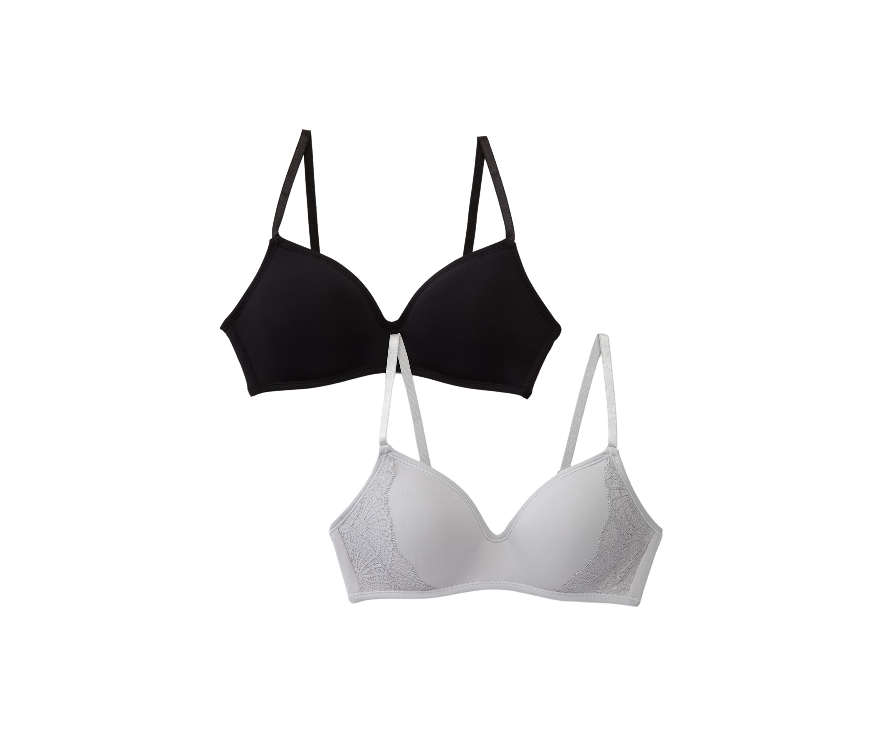 Cushion Comfort Wire Free Contour Bra - 2 Pack
