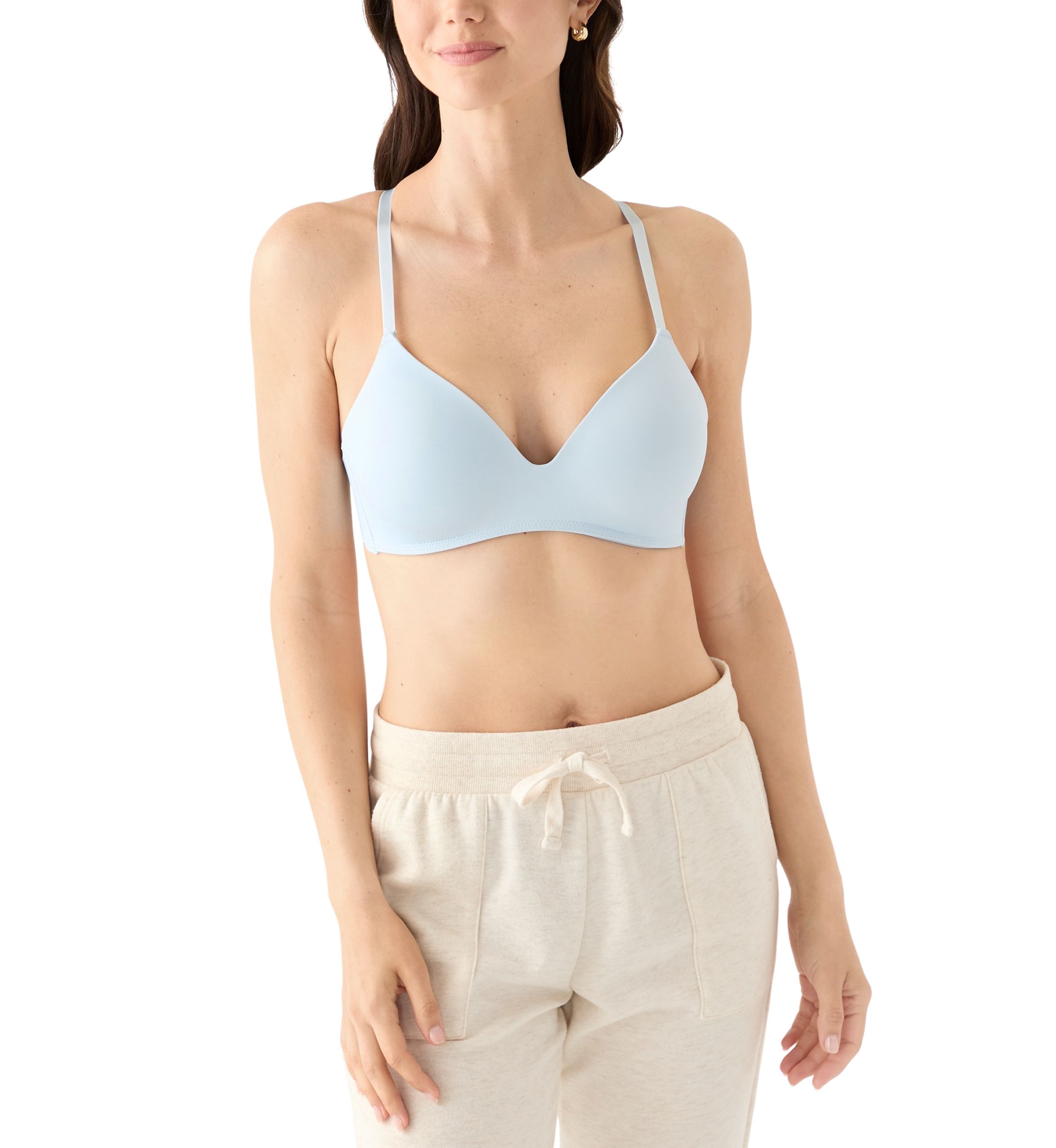 Scalloped Edge Lift Wirefree Bra