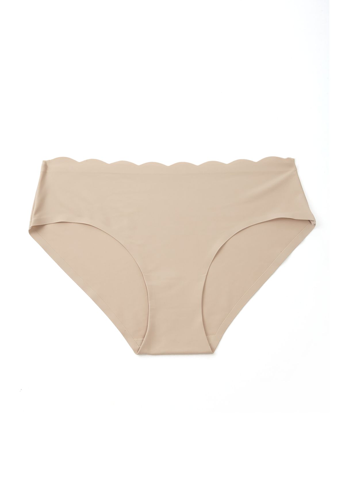 Scalloped Edge Hipster Panty