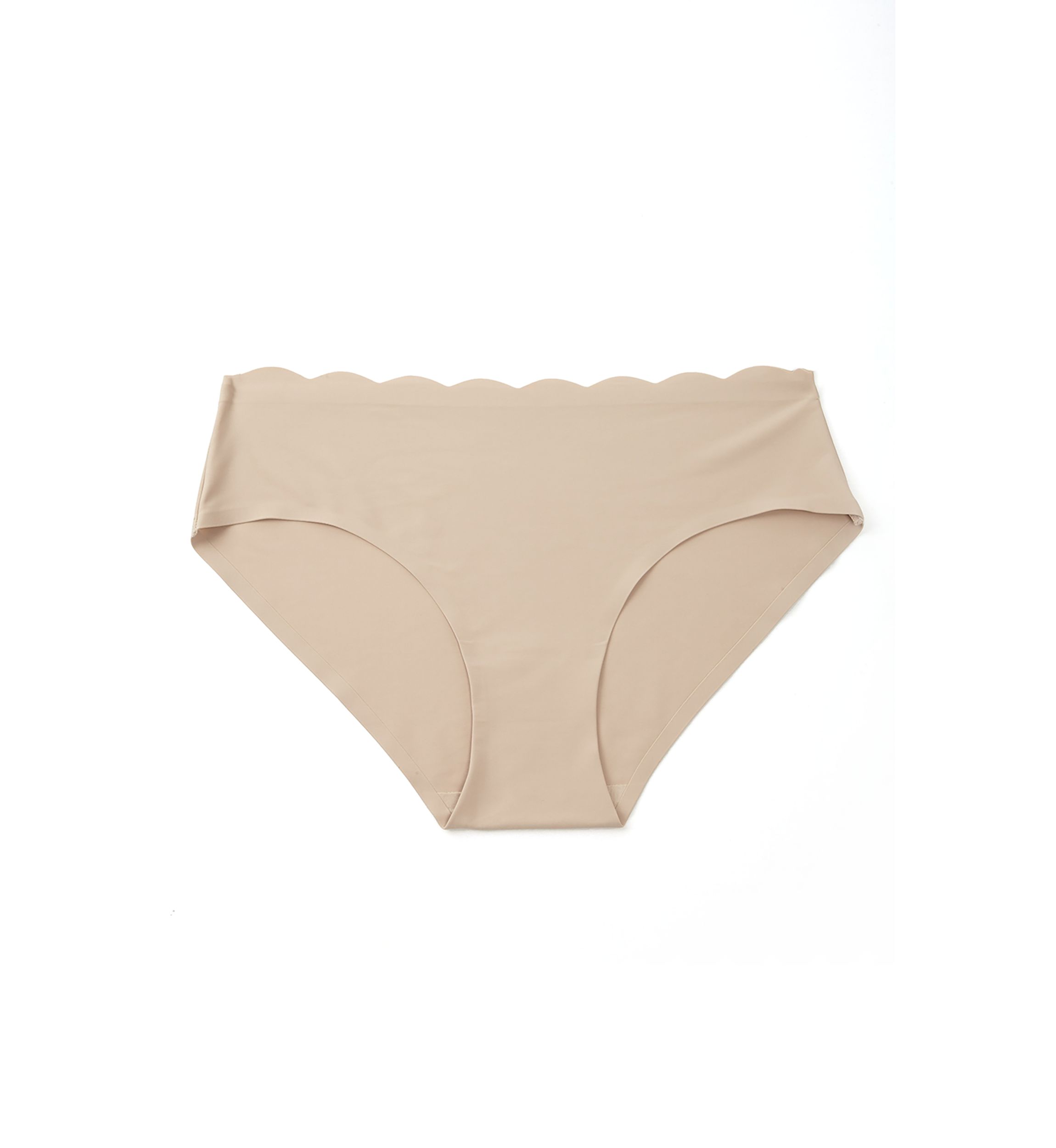 Scalloped Edge Hipster Panty