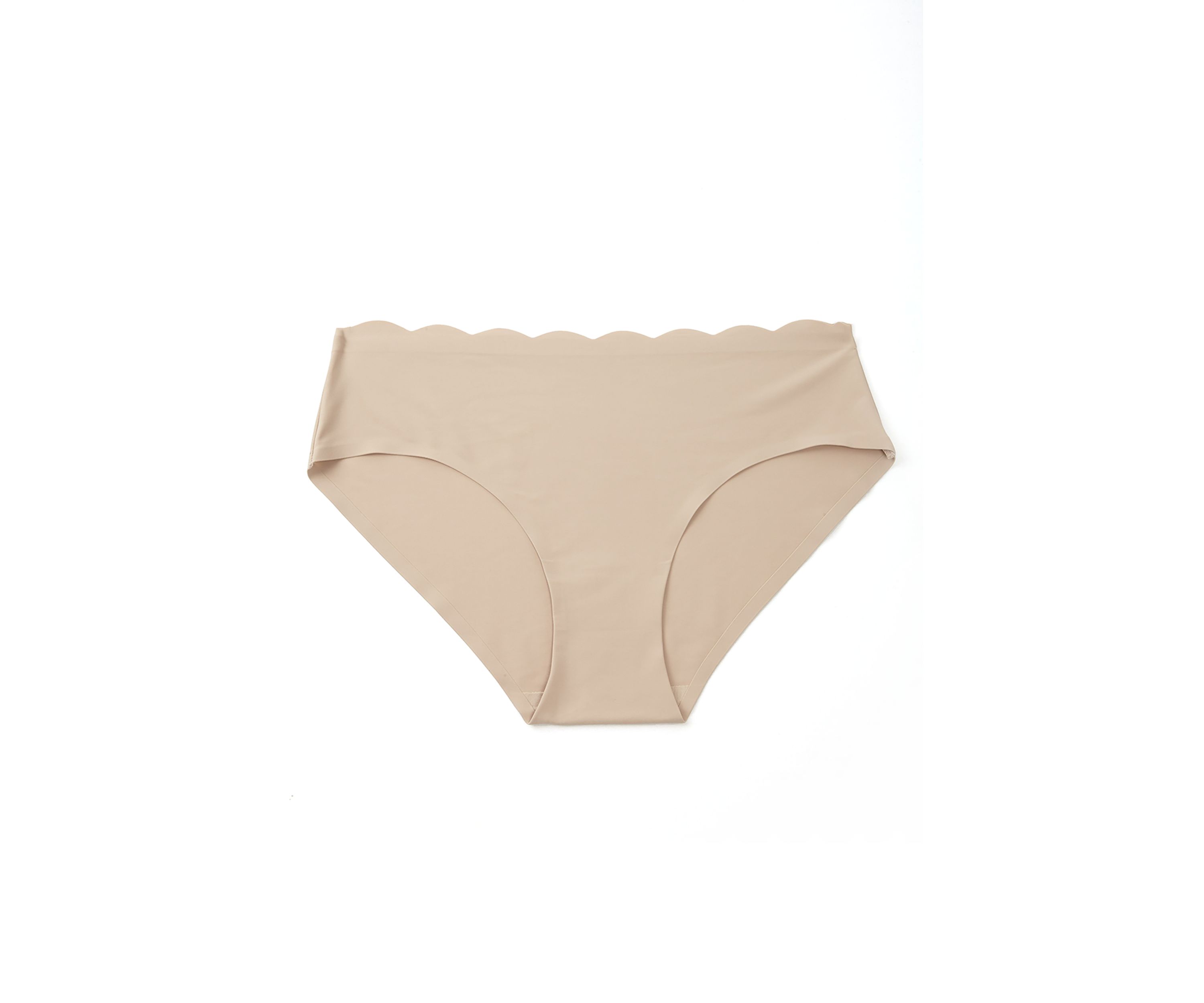Scalloped Edge Hipster Panty