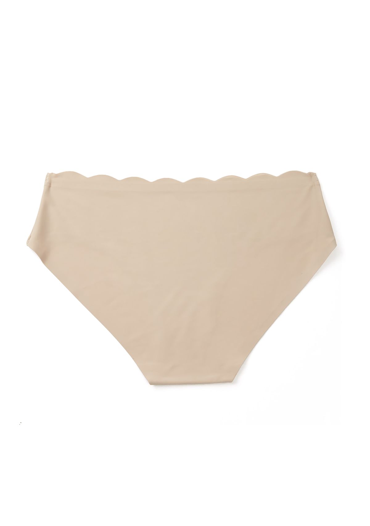 Scalloped Edge Hipster Panty