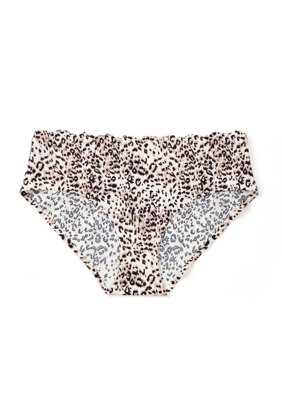 Scalloped Edge Hipster Panty