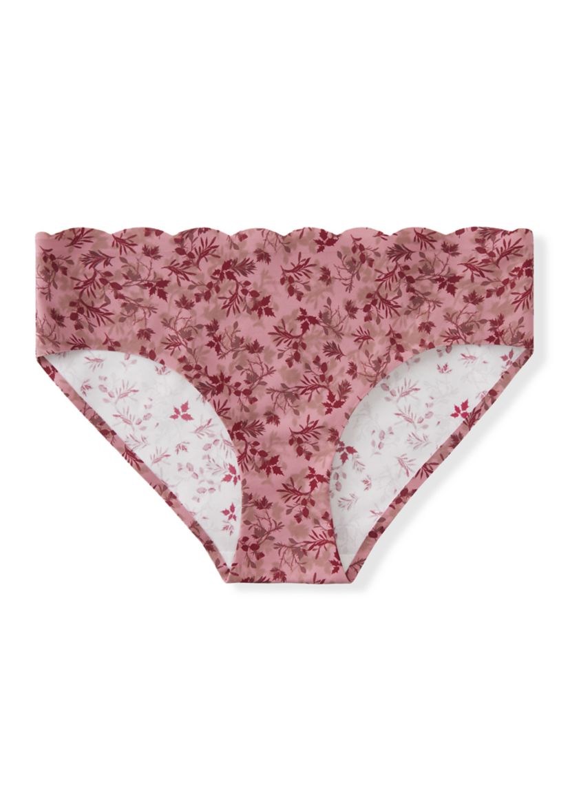 Scalloped Edge Hipster Panty