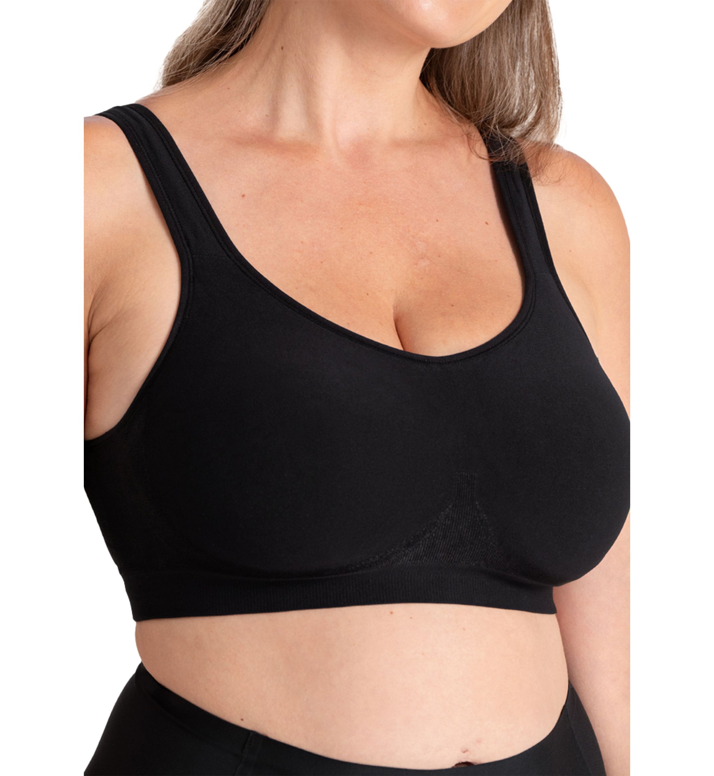 Plus Size Everyday Comfort Wireless Adjustable Shaping Bra