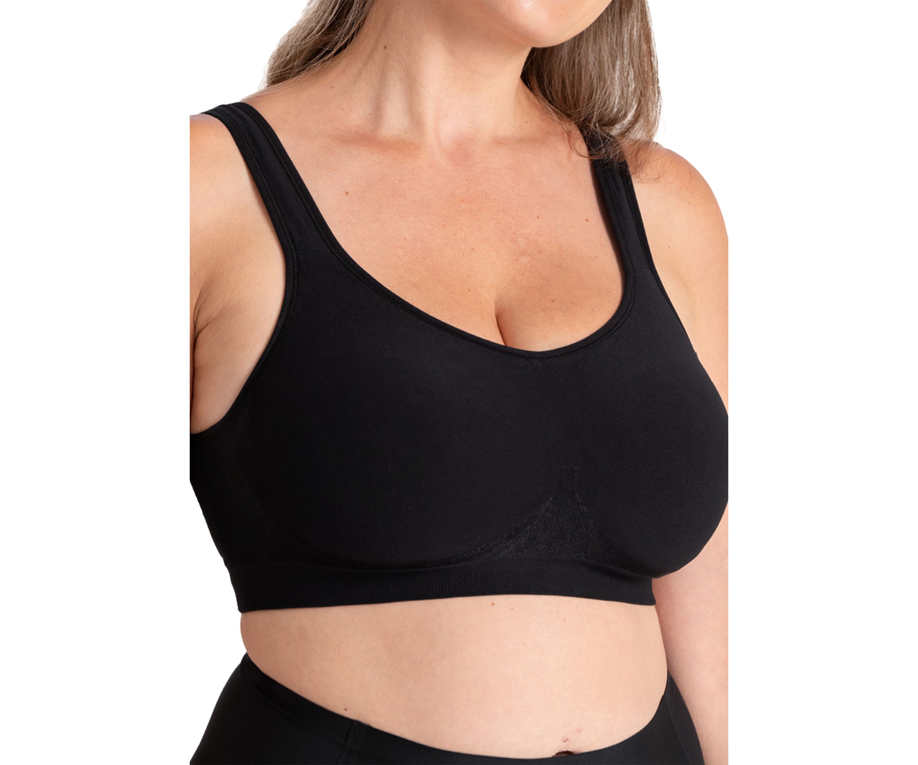 Plus Size Everyday Comfort Wireless Adjustable Shaping Bra