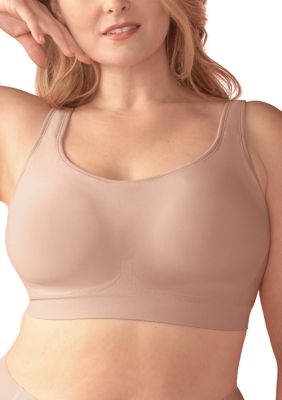 Shapermint Essentials Women's Plus Size Everyday Comfort Wireless Adjustable Shaping Bra, 1X