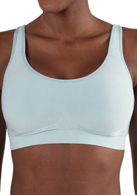 Shapermint Essentials Women's Plus Size Everyday Comfort Wireless Adjustable Shaping Bra, 1X