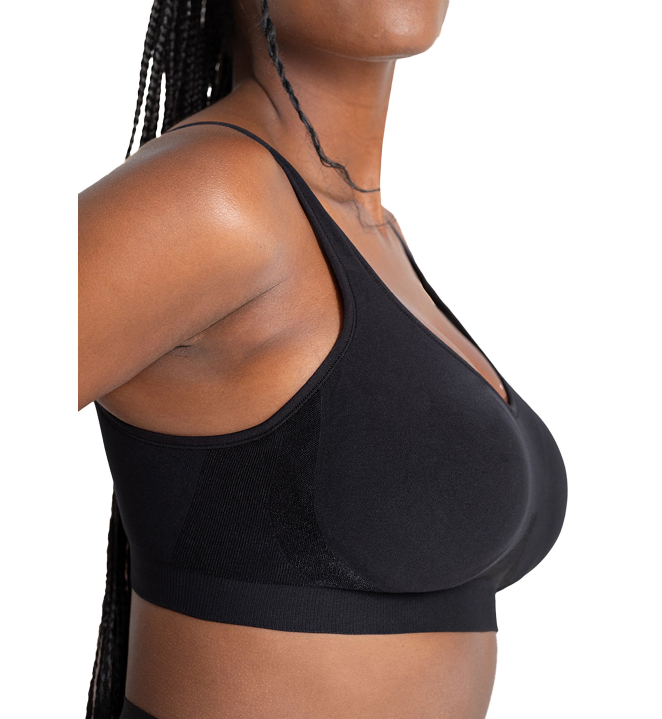 Plus Size Everyday Comfort Wireless Adjustable Shaping Bra