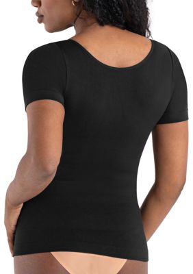 Plus All Day Every Scoop Neck Shaper Top