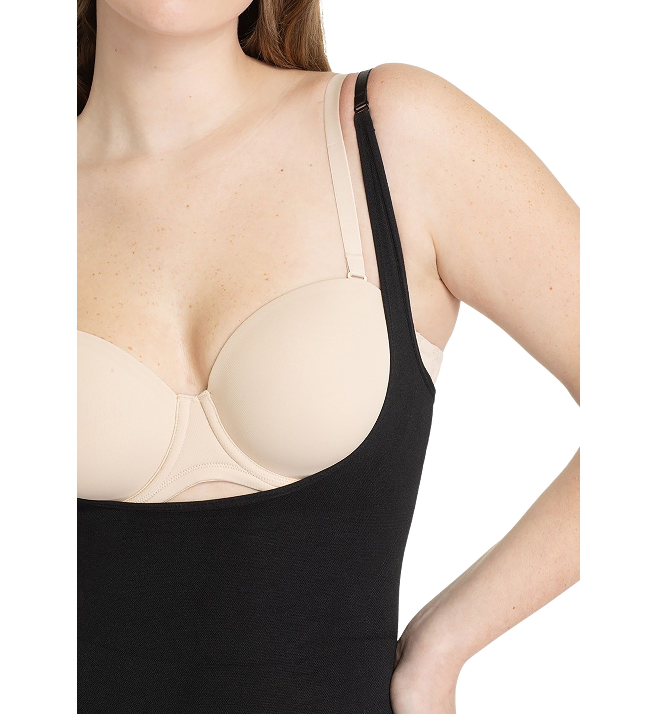 Open Bust Shaper Bodysuit