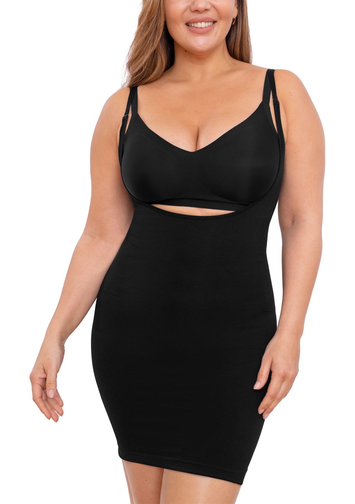 Open Bust Shaping Slip