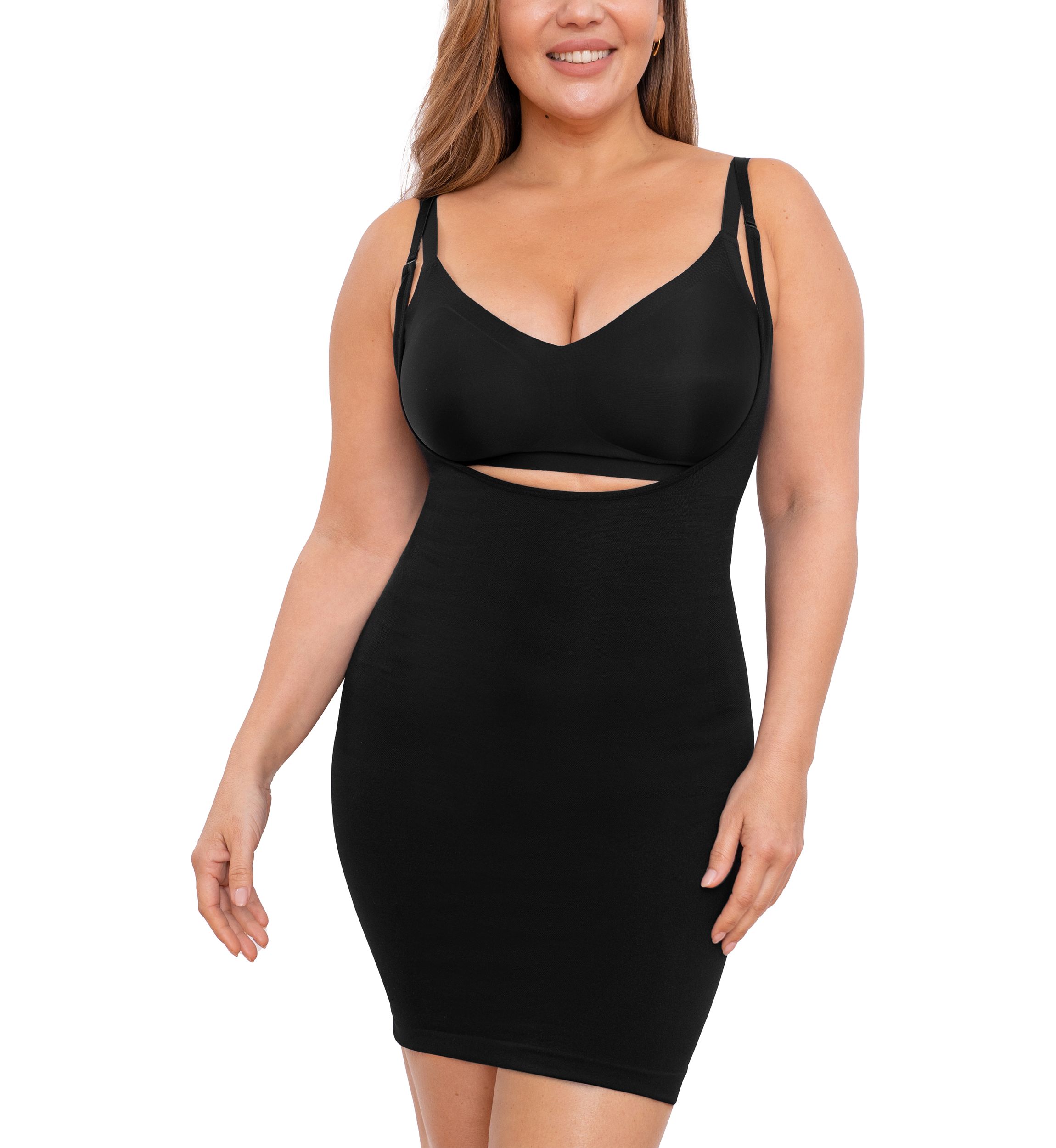 Open Bust Shaping Slip
