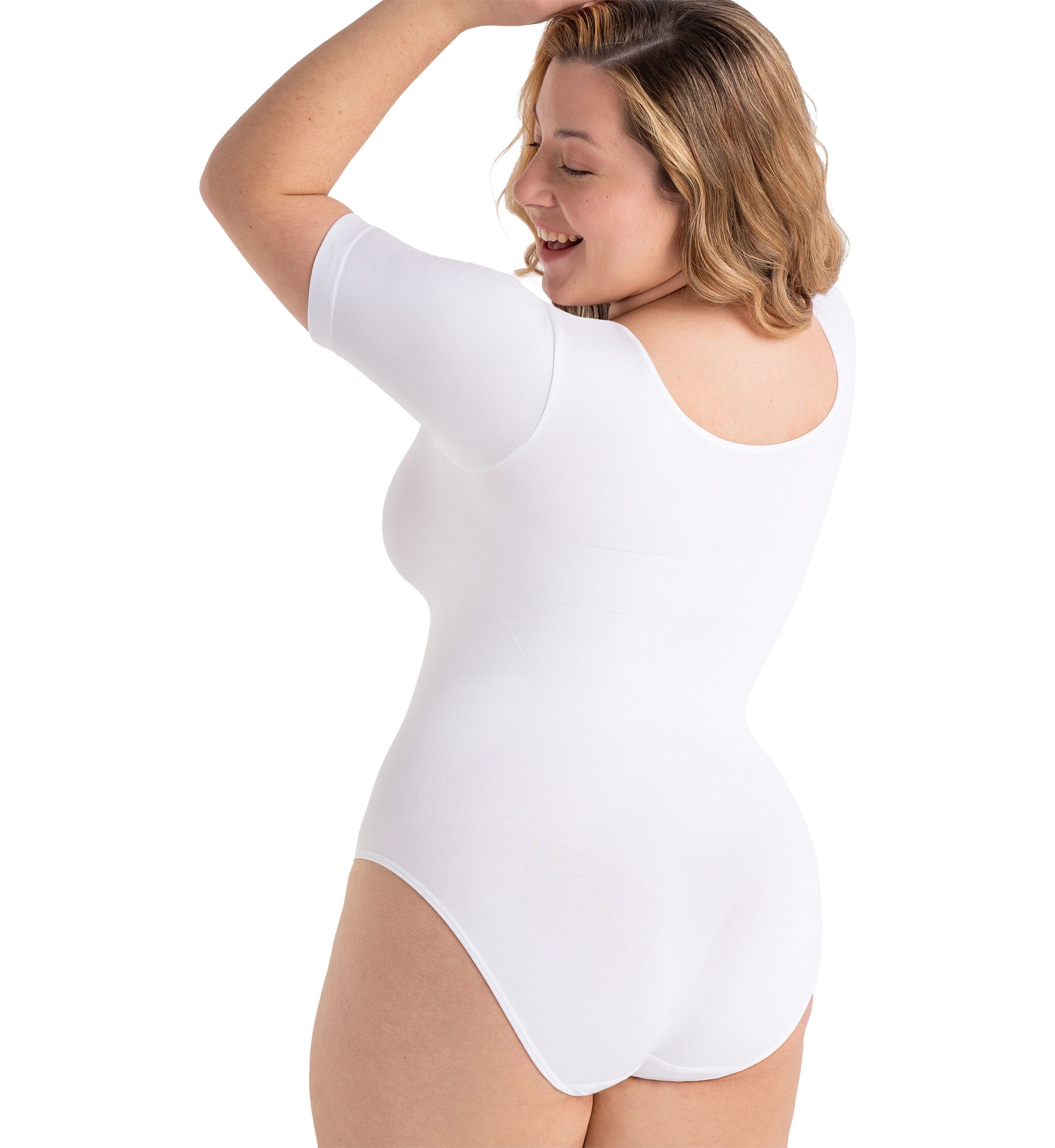 Plus Size All Day Every Day Scoop Neck Shaper Bodysuit