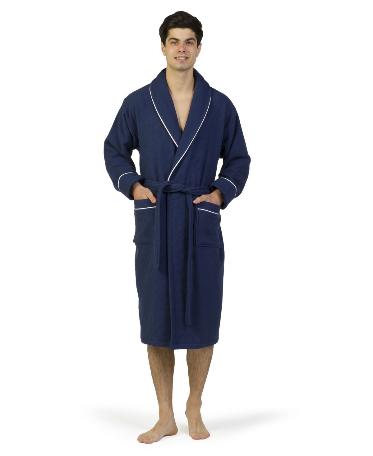 Waffle Terry Bathrobe