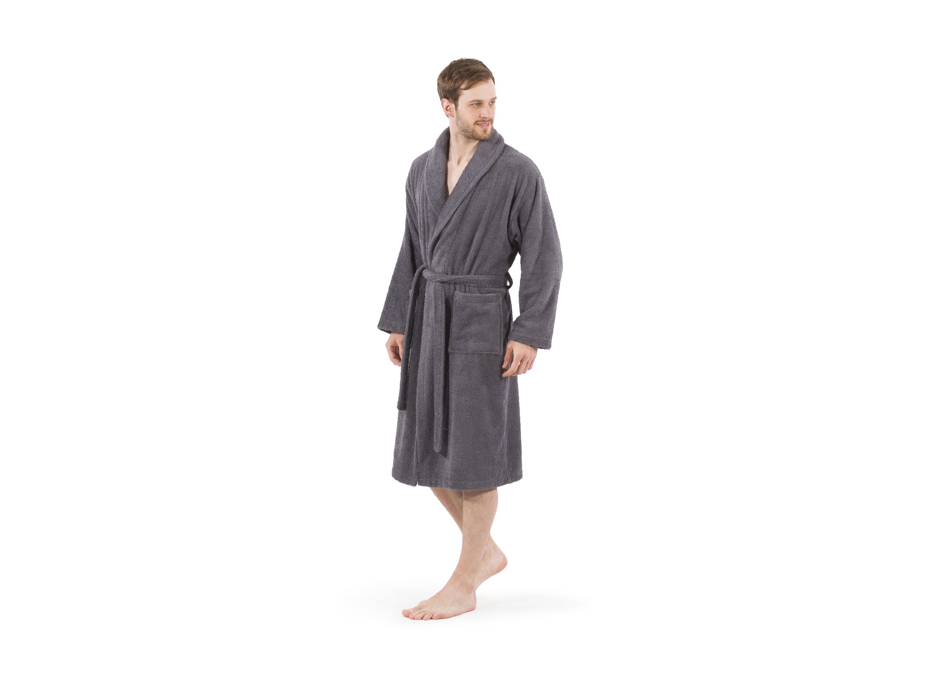 Unisex Terry Cloth Bathrobe