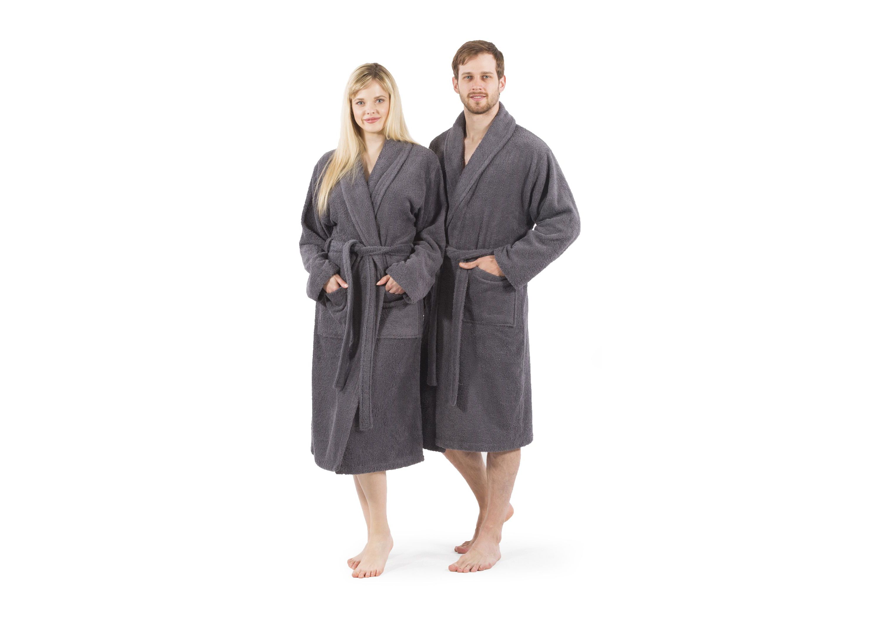 Unisex Terry Cloth Bathrobe